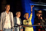Werner Enke und Uschi Glas waren zu Gast bei der Premiere der renovierten Version von "Zur Sache Schätzchen" (©Foto: Martin Schmitz)